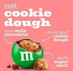 Драже M&M's Cookie Dough 120г - мініатюра 4