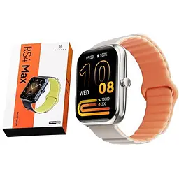 Смарт-годинник Xiaomi Haylou RS4 Max (LS17) підтримка дзвінків сріблястий корпус - мініатюра 4