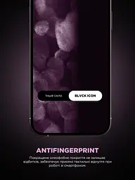 Захисне скло для Apple iPhone 17 Air, Black Icon Supreme EZ, з аплікатором для швидкої і точної установки без бульбашок, повноекранне, загартоване, 9H, 3D, протиударне, ультратонке, глянцеве, з олеофобним покриттям, ArmorStandart (ARM86409) - мініатюра 7