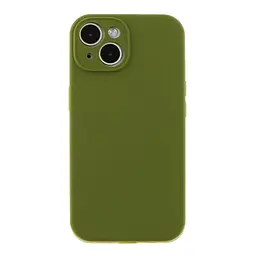 Чохол із захистом камери Silicone Case Full Apple iPhone 15 Army Green
