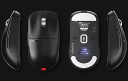 Миша PULSAR X2A eS Size2 4K (8K Wired) Black (PX2AES21) - мініатюра 4