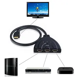 HDMI світч-подовжувач 3x1 Voltronic XC20 Switch 1080p - мініатюра 5