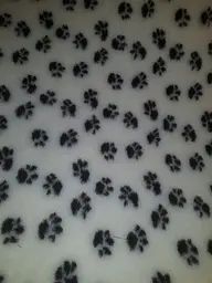 Килимок для собак VetBed Small Paws white 80х100 см (VB-001) - мініатюра 3