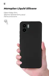Чехол ArmorStandart ICON для Xiaomi Redmi A1 / A2 Camera cover Black (ARM62838) - мініатюра 7