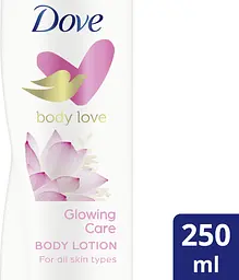 Лосьйон для тіла Dove Сяйво з екстрактом квітки лотоса та рисовим молочком 250 мл - мініатюра 2