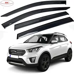Дефлектори вікон вітровики HIC для Hyundai IX25 Creta 2014- (India) Оригінал (HY51)