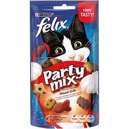 Лакомство для кошек Purina Felix Party Гриль микс, 60 г