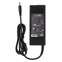 Блок живлення для ноутбука ACER 19V 4.74A 90W 5.5x1.7мм прямий роз'єм чорний (без кабелю!) - мініатюра 2