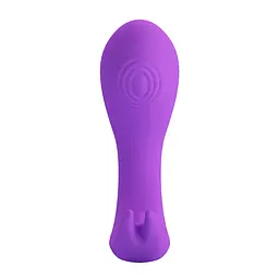 Вібростимулятор PRETTY LOVE Idabelle Purple, 12 vibration functions 12 pulse wave settings Wireless PRETTY LOVE BI-300052W 98567 - мініатюра 5
