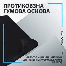 Ігрова поверхня Logitech G740 Black (943-000806) [154499] - мініатюра 8