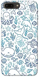 TPU чохол Demsky Sea pattern для Apple iPhone 7 plus / 8 plus (5.5")