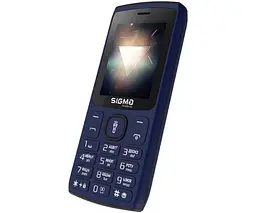Телефон кнопковий Sigma X-style 34 NRG Type-C синій (4827798120521) - мініатюра 3