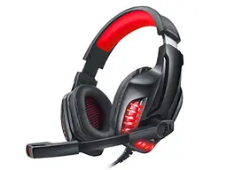 Гарнітура REAL-EL GDX-7650 Black/Red - мініатюра 2