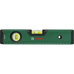 Рівень 25см 2 капсули алюмінієвий Bosch hoz0013717