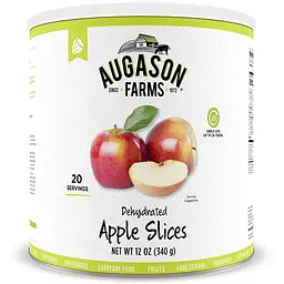 Сублімовані шматочки яблук з великим терміном придатності 25 років Augason Farms, 20 порцій (101096)
