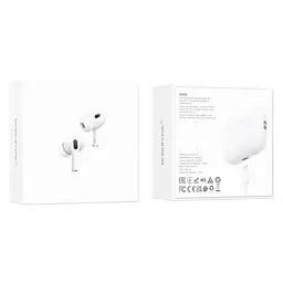 Навушники бездротові Borofone BW92 True wireless stereo headset TWS білі - мініатюра 5