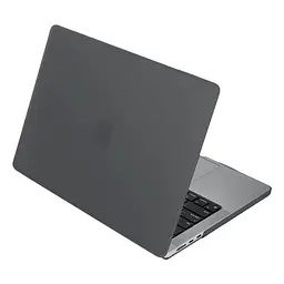 Чохол-накладка для MacBook Air 15,3 M5/M4/M3/M2, сірий, Air Shell, пластиковий захисний аксесуар для ноутбука, протиударний, з вентиляцією та доступом до портів, ArmorStandart (ARM80465)