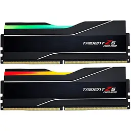 Модуль пам'яті для комп'ютера DDR5 32GB (2x16GB) 6000 MHz Trident Z5 NEO RGB for AMD G.Skill (F5-6000J3038F16GX2-TZ5NR)