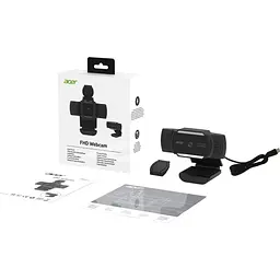 Веб-камера Acer FHD Black (HP.EXPBG.019) [160693] - мініатюра 7