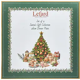 Набір тарілок Lefard Santa's Gift 28 см 2 шт. (989-002) - мініатюра 3