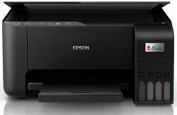 БФП струменевий кольоровий A4 Epson L3250, Black, WiFi, 5760х1440 dpi, до 33/15 стор/хв, USB, вбудоване СБПЧ, чорнило Epson 103 (C11CJ67412)