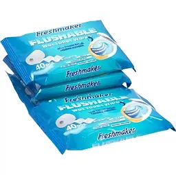Вологий туалетний папір Freshmaker Flushable 40 шт. - мініатюра 2