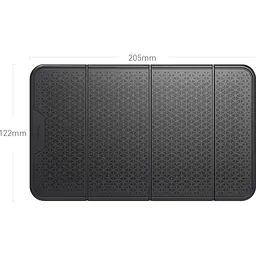 Автотримач Baseus Folding Bracket Antiskid Pad SUWNT-01 (Black) [67190] - мініатюра 7