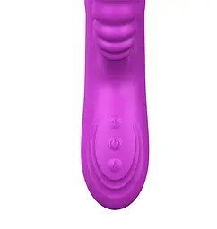 Вібратор-кролик Boss Of Toys Angelia 23 см (фіолетовий) - мініатюра 4