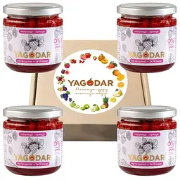 Джеми без цукру YAGODAR Полуниця з суницею 4 шт (2344975540)