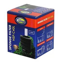 Аерліфтний фільтр Aqua Nova до 40 л (NSF-C40L) - мініатюра 4