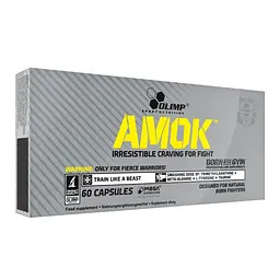 Передтренувальний комплекс Amok, 60 капсул Olimp fit0019443