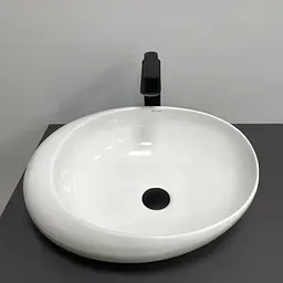 Умивальник VBI Riccia white накладний VBI-017200, Білий