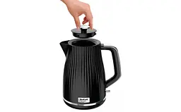 Tefal Електрочайник KO250830 Loft, 2400Вт, 1,7 л., чорний - мініатюра 5