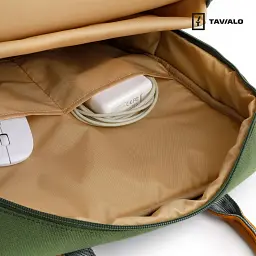 Рюкзак для ноутбука Tavialo 15.6" CityLife TC14 green, 14л (TC14-124GN) - мініатюра 6