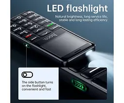 Мобільний телефон Hoco 1385 Dual SIM Easy Mobile Phone - мініатюра 9