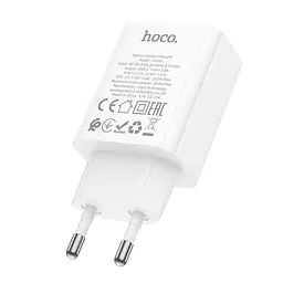 МЗП Hoco C143A Benefit PD20W (1USB-C) White - мініатюра 3