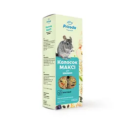 Колосок Природа Максі для шиншил Фруктовий 210г арт.PR740005