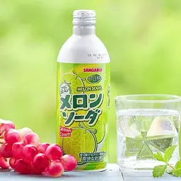 Газований напій Sangaria Ramune Melon Soda 500мл - мініатюра 4