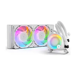 Система рідинного охолодження Ekwb EK-Nucleus AIO CR240 Lux D-RGB - White (3831109897843)