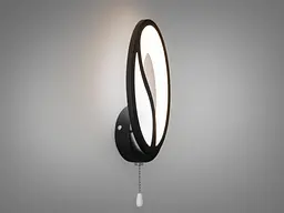 Світильник настінний LED Diasha 8090/1BK, 14W, чорний, сучасний стиль, IP20 - мініатюра 2