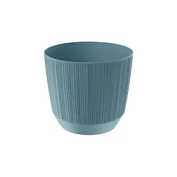 Горщик для квітів Prosperplast Ryfo круглий блакитний 130 мм (83699-5415)