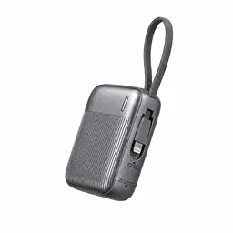 Павербанк Remax FC-05 / 10000 мАг / 22.5 Вт / USB-C + Lightning / PD+QC / Cірий - мініатюра 3