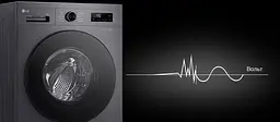 Пральна машина LG фронтальна 9 кг A+++ антрацит - мініатюра 5