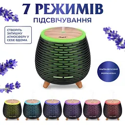 Зволожувач повітря Holdmay KP-6049B Black - мініатюра 2