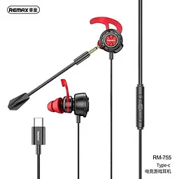 Навушники Remax RM-755 Type-C Gaming Headphone ігрові зі штекером usb-c - мініатюра 2