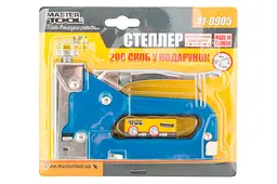 Степлер механічний важільний Mastertool скоба 11.3 x 0.7 x 4-14 мм 41-0905 - мініатюра 3
