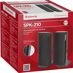 Акустика Defender SPK-210 2.O, 2x2 W, 220V (65210) (6040315) - мініатюра 2