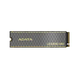 Накопичувач SSD M.2 ADATA LEGEND 860 1TB 2280 PCIe Gen 4x4 3D NAND Read/Write: 6000/4000 MB/sec (SLEG-860-1000GCS) - мініатюра 2