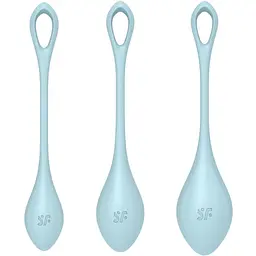 Набір йоні бусин Satisfyer Yoni Power 2 Блакитний - мініатюра 4
