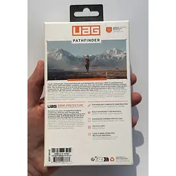 Протиударний чохол UAG Pathfinder MagSafe для iPhone 15 Pro (6.1") Clear Ice (114281114343) - мініатюра 3